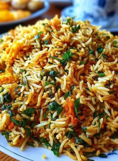 Recette de Riz Frit Nigérian Savoureux et Réconfortant
