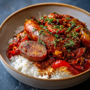 Recette de Rougail Saucisse Réunionnais (Facile et Savoureux !)
