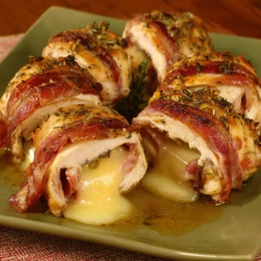 Recette de Rouleaux de Poulet Farcis au Jambon et Fromage Croustillants
