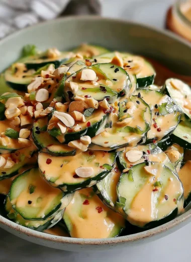 Recette de Salade de Concombre Asiatique Crémeuse (Fraîche et Savoureuse !)