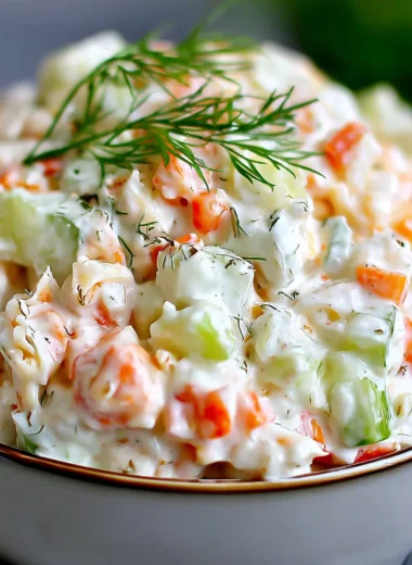 Recette de Salade de Crabe Fraîche et Savoureuse