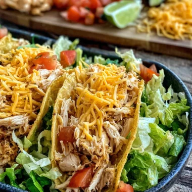 Recette de Salade de Poulet Façon Tacos en 20 Minutes