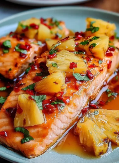 Recette de Saumon au Miel et à l'Ananas (Délicieuse et Facile !)