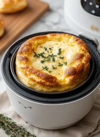 Recette de Soufflé au Fromage au Airfryer (Léger et Savoureux !)