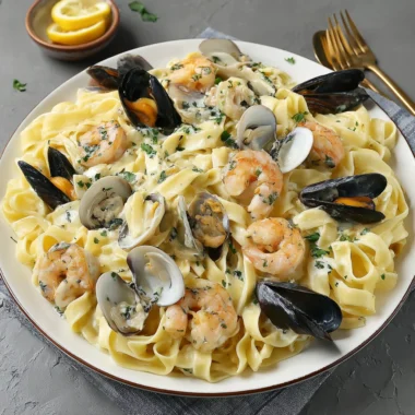 Recette de Tagliatelles aux Fruits de Mer Gourmandes