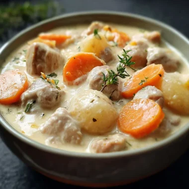 Recette Facile de Blanquette de Veau Maison