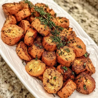 Recette Facile de Carottes Rôties à l'Airfryer ou au Four