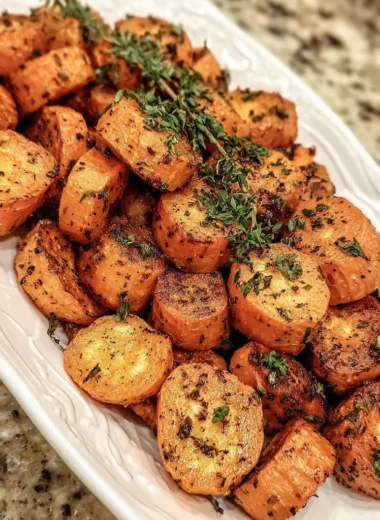 Recette Facile de Carottes Rôties à l'Airfryer ou au Four